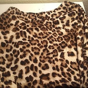 Leopard skirt, skater style